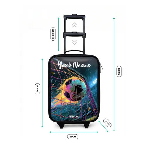 Neon - Net - Voetbal - Kleurrijk Kinderkoffer - Zwart klein -productfoto_formaten