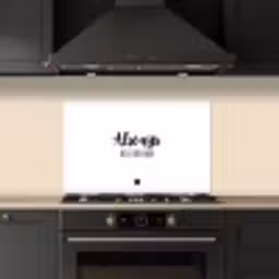 Always kiss the cook - Koken - Kok - Keuken - Spreuken keuken achterwand spatscherm klein -sfeer1