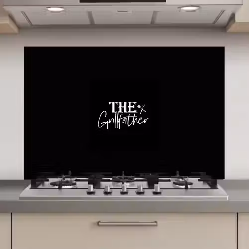 Barbecue - BBQ - Grill - Koken - The Grillfather - Tekst - Spreuken keuken achterwand spatscherm klein -3d_website