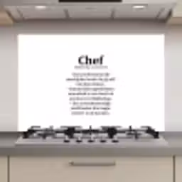Kok - Definitie - Chef - Koken - Keuken - Spreuken - Woordenboek keuken achterwand spatscherm klein -3d_website