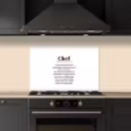 Kok - Definitie - Chef - Koken - Keuken - Spreuken - Woordenboek keuken achterwand spatscherm klein -sfeer1