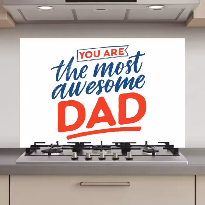 Papa - Vaderdag - Spreuken keuken achterwand spatscherm klein -3d_website