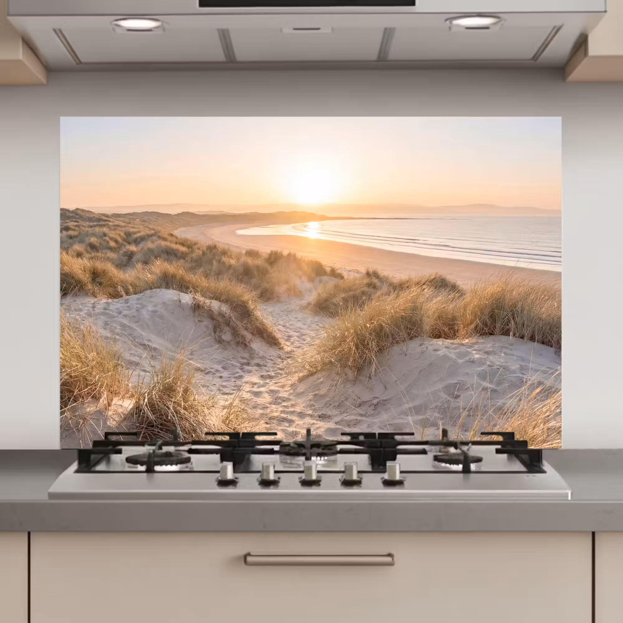 Kitchen Splashback - Dunes - Beach - Sea