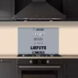 Vaderdag geschenk - Vader - Spreuken - De beste vaders - Quote keuken achterwand spatscherm klein -sfeer1