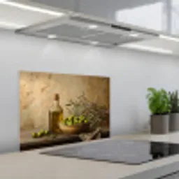 Olijven - Stilleven - Vintage keuken achterwand spatscherm klein -3d_schuin