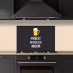 Spreuken - Proost op de beste vader - Quotes - Papa keuken achterwand spatscherm klein -sfeer1