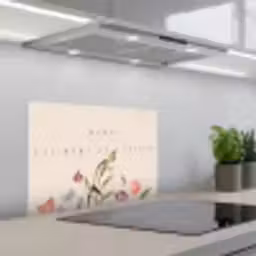 Spreuken - Mama jij bent de liefste - Quotes - Moeder keuken achterwand spatscherm klein -3d_schuin