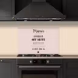 Spreuken - Quotes Mama Je Hebt Ons Al - Moederdag cadeau voor mama - Roze keuken achterwand spatscherm klein -sfeer1