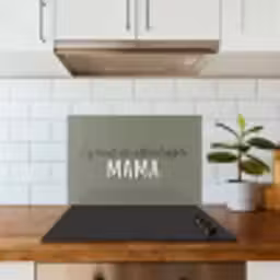 Spreuken - Quotes Jij bent de allerliefste Mama - Moederdag - Moeder cadeautje keuken achterwand spatscherm klein -sfeer2