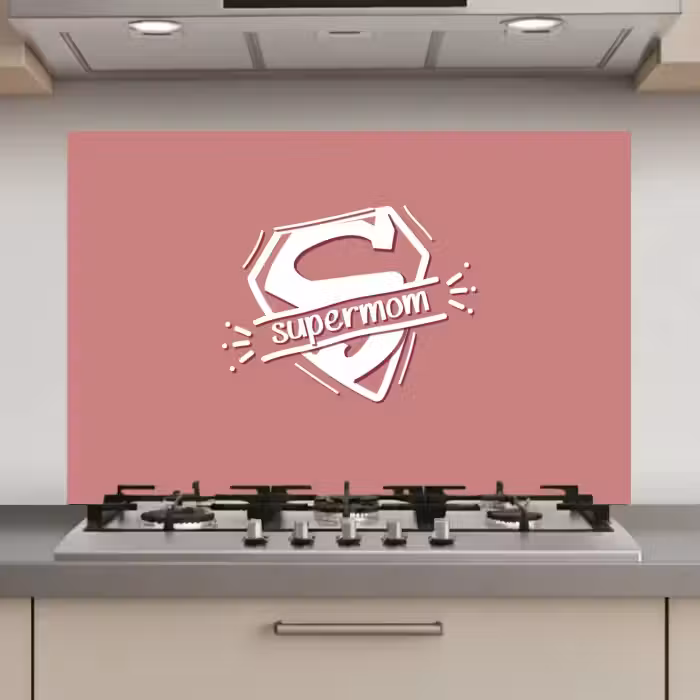 Spreuken - Supermom - Moeder - Quotes keuken achterwand spatscherm klein -3d_website