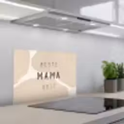 Quotes - Beste mama ooit - Mama - Spreuken keuken achterwand spatscherm klein -3d_schuin