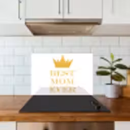 Quotes - Best mom ever - Spreuken - Mama keuken achterwand spatscherm klein -sfeer2
