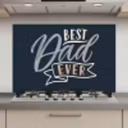 Quotes - Papa - Best dad ever - Spreuken keuken achterwand spatscherm klein -3d_website