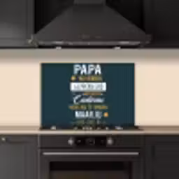 Quotes - Papa - Spreuken - Papa jij hebt ons al keuken achterwand spatscherm klein -sfeer1