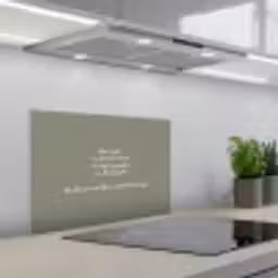 Quotes - Ma - Spreuken - Mama's recept - Koken keuken achterwand spatscherm klein -3d_schuin