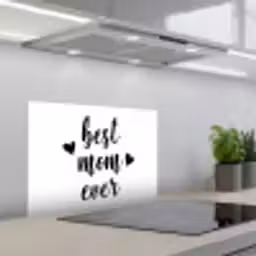 Quotes - Moederdag - Cadeau keuken achterwand spatscherm klein -3d_schuin