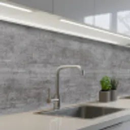 Beton - Patroon - Antiek keuken achterwand 2 middel 871 -3d_schuin