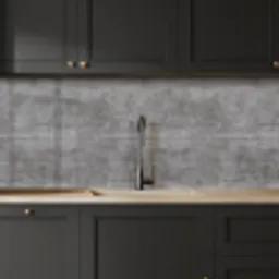Beton - Patroon - Antiek keuken achterwand 2 middel 871 -sfeer1