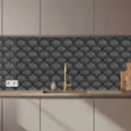 Waaier - Motief - Grijs keuken achterwand 2 middel 871 zz_3dshopping