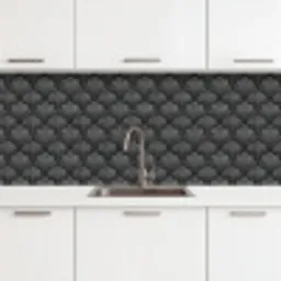 Waaier - Motief - Grijs keuken achterwand 2 middel 871 -3d