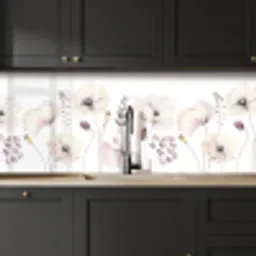 Bloemen - Pastel -  Planten - Wit keuken achterwand 2 middel -sfeer1