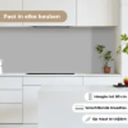 Grijs - Effen print keuken achterwand 2 middel 871 -sfeer4_NL