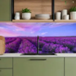 Lavendel - Paars - Bloemen - Natuur keuken achterwand 2 middel -sfeer3