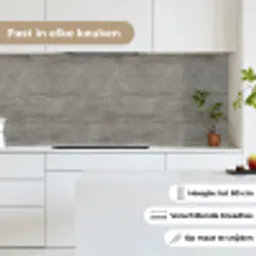 Patroon - Beton - Grijs keuken achterwand 2 middel 871 -sfeer4_NL
