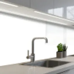Wit - Kleuren - Neutraal keuken achterwand 2 middel 871 -3d_schuin