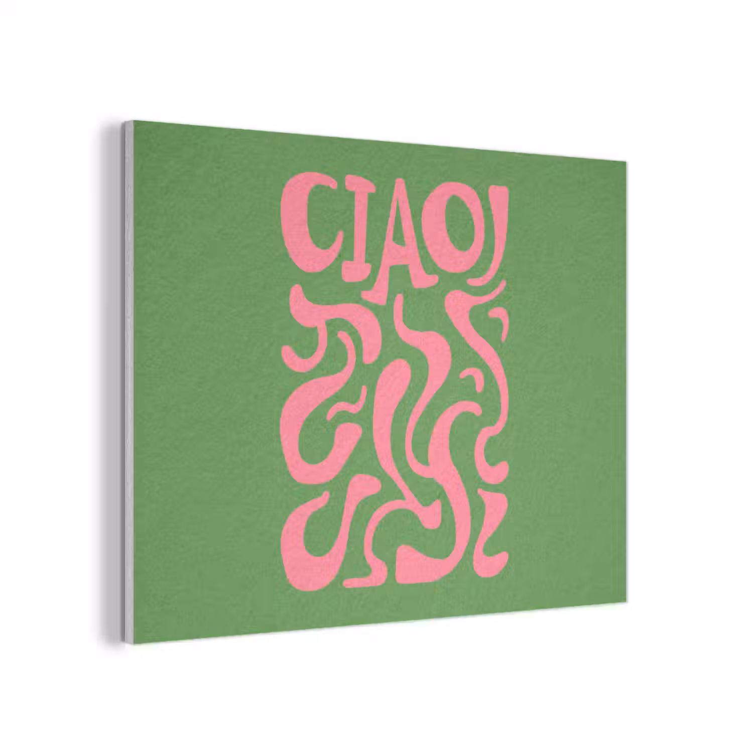 Abstract - Roze - Ciao - Vormen PET vilt klein -3d