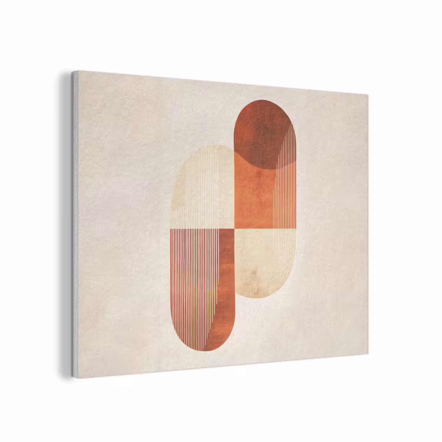 Bogen - Beige - Vormen PET vilt klein -3d