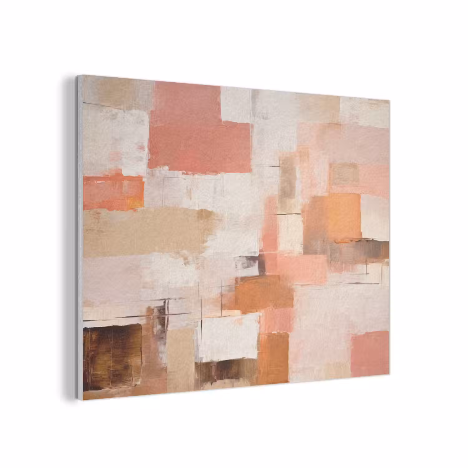 Kunst - Roze - Abstract PET vilt klein -3d