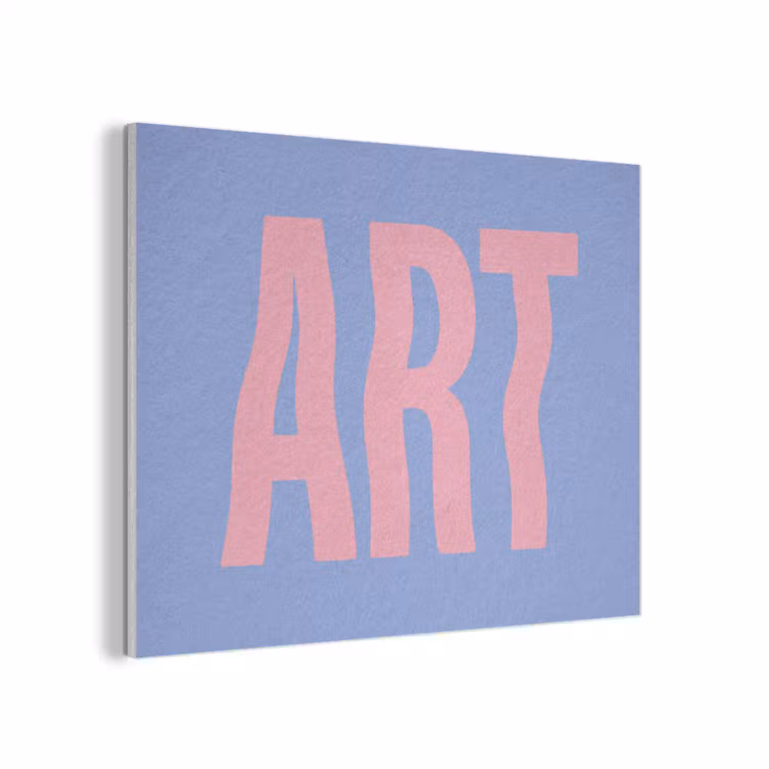Art - Roze - Blauw PET vilt klein -3d