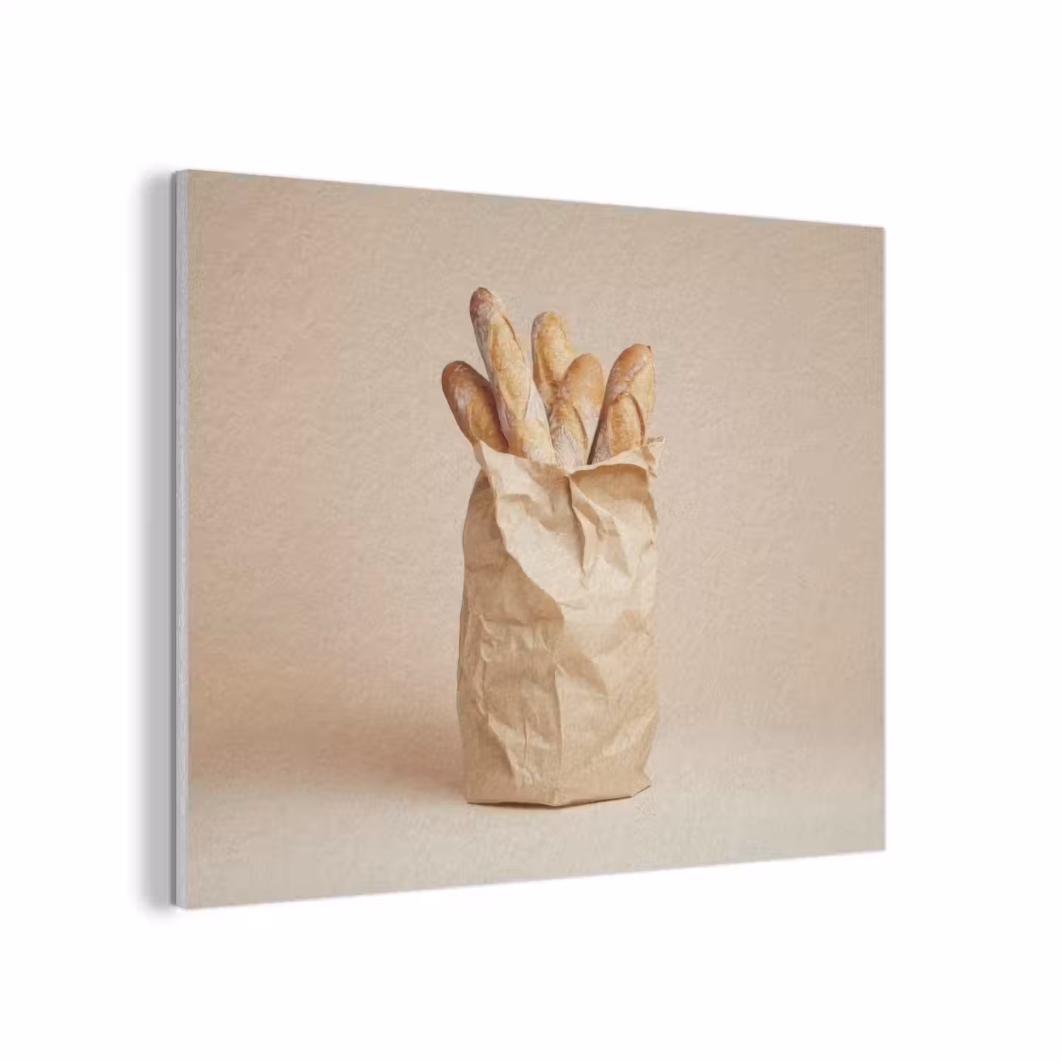 Baguette - Brood - Stokbrood - Beige PET vilt klein -3d
