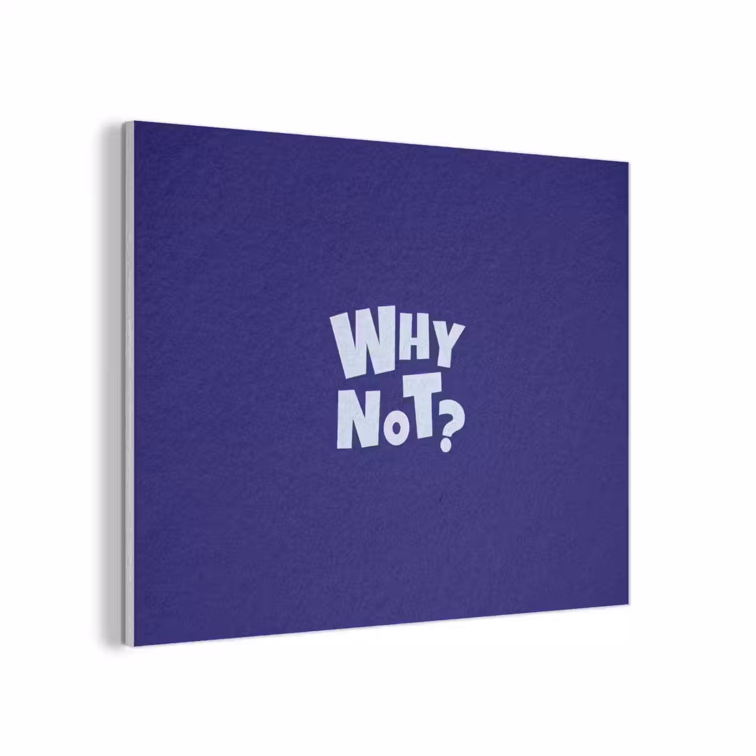 Blauw - Why not - Minimalistisch PET vilt klein -3d