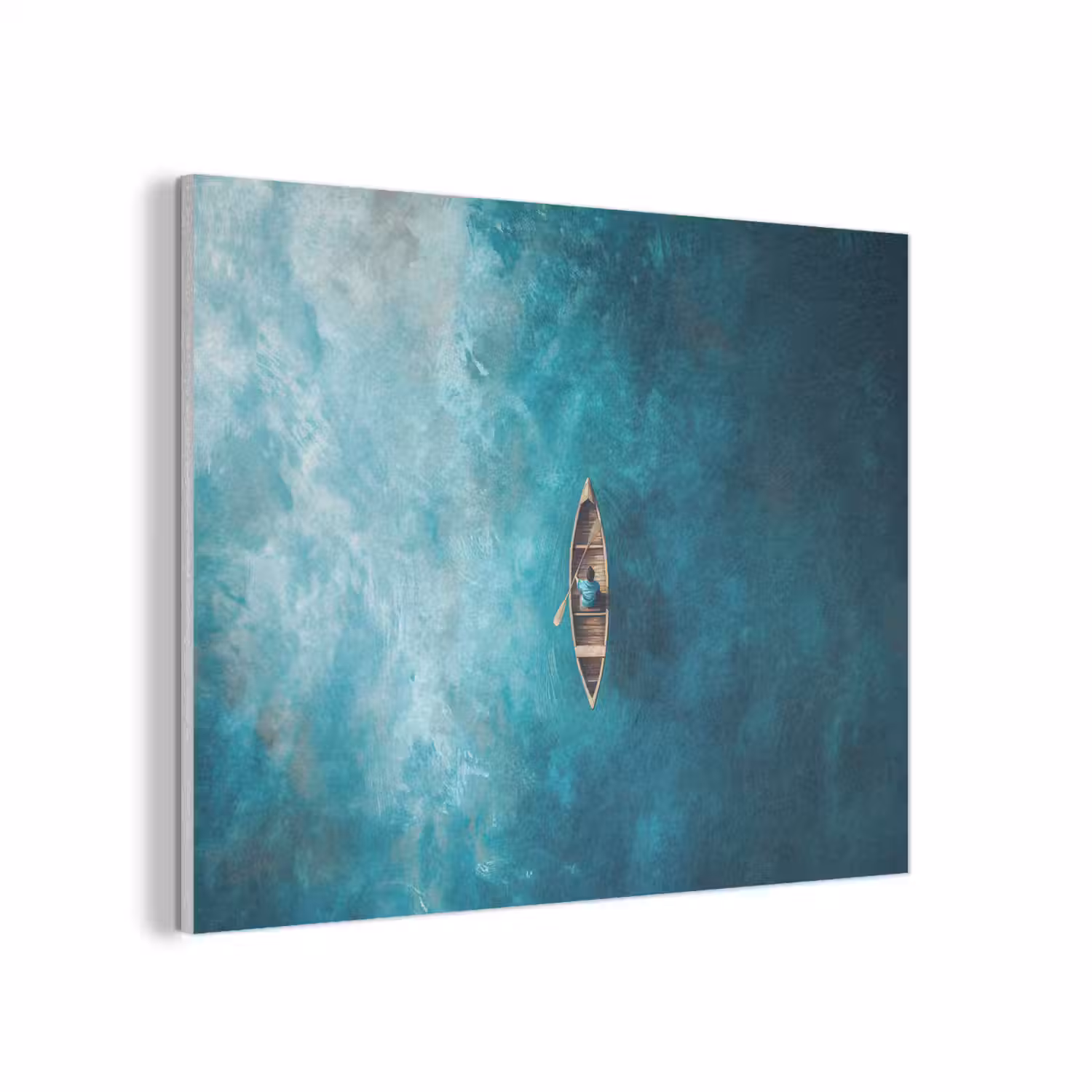 Bootje - Water - Blauw PET vilt klein -3d