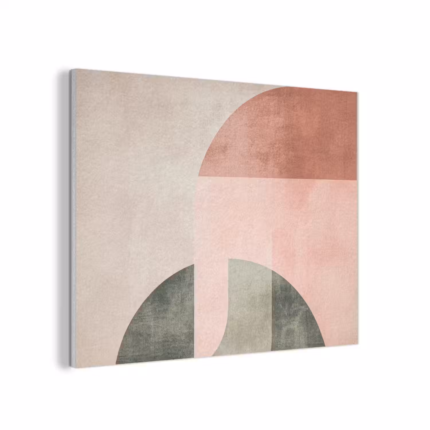Cirkel - Abstract - Roze PET vilt klein -3d
