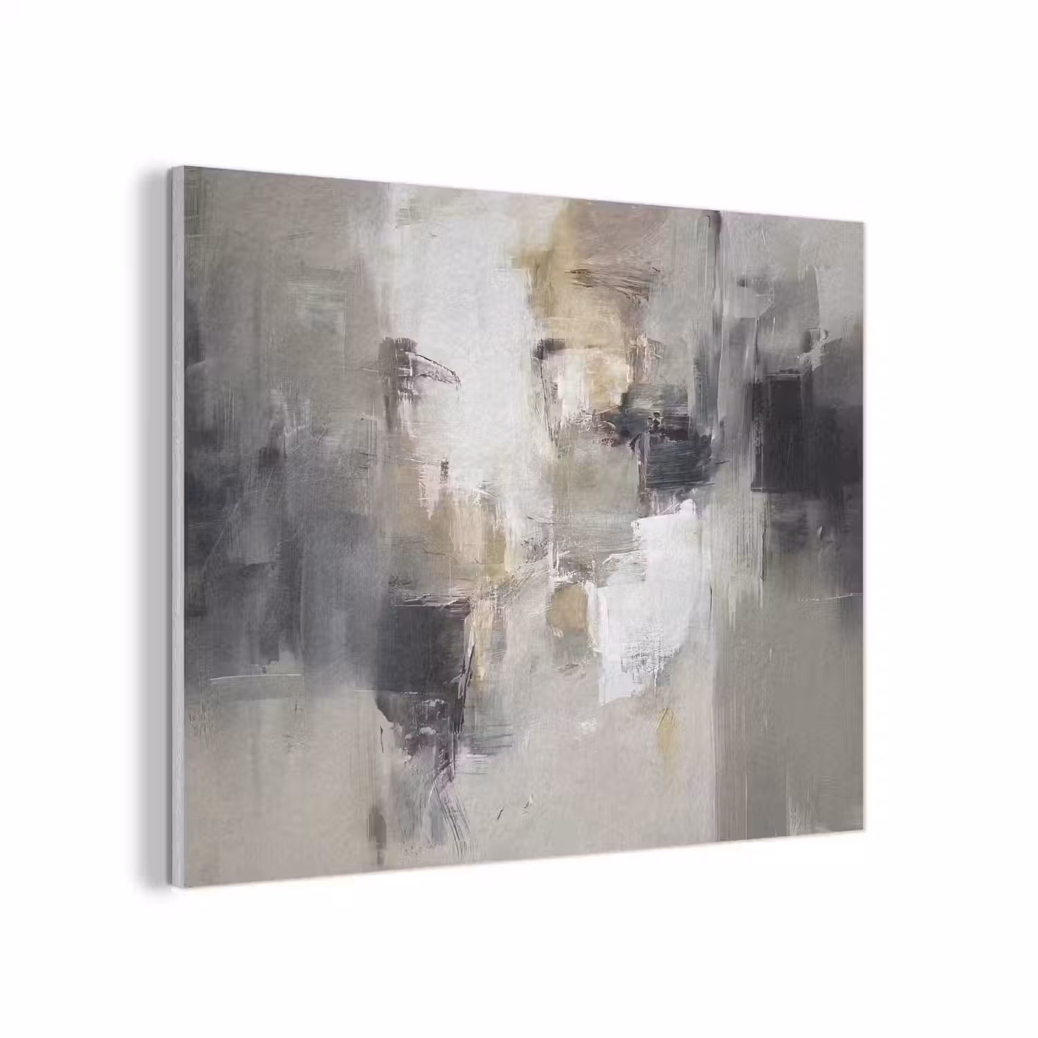 Kleurenpalet - Penseelstreken - Beige - Nevelig PET vilt klein -3d