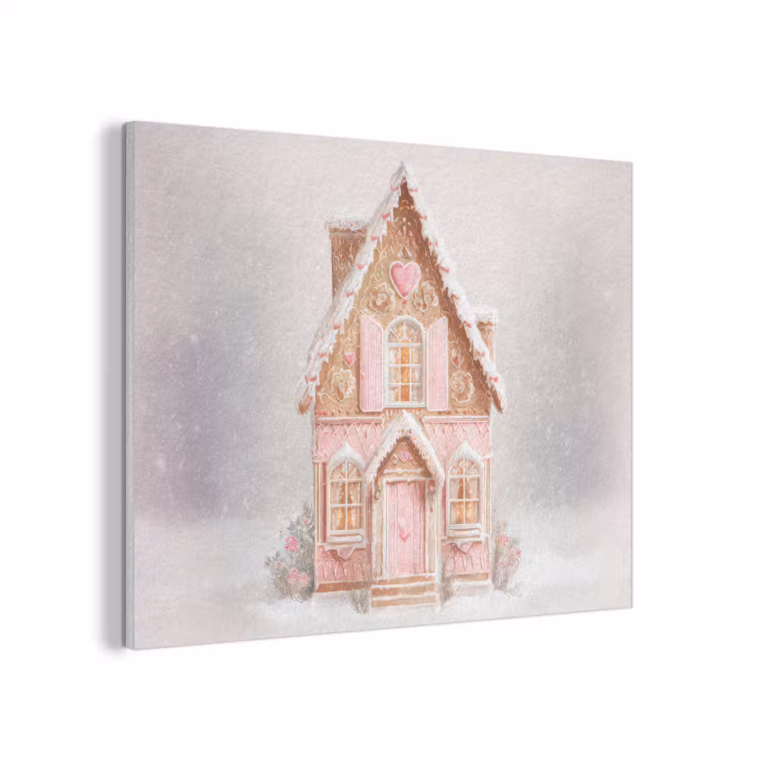 Huisje - Suiker - Pastel PET vilt klein -3d