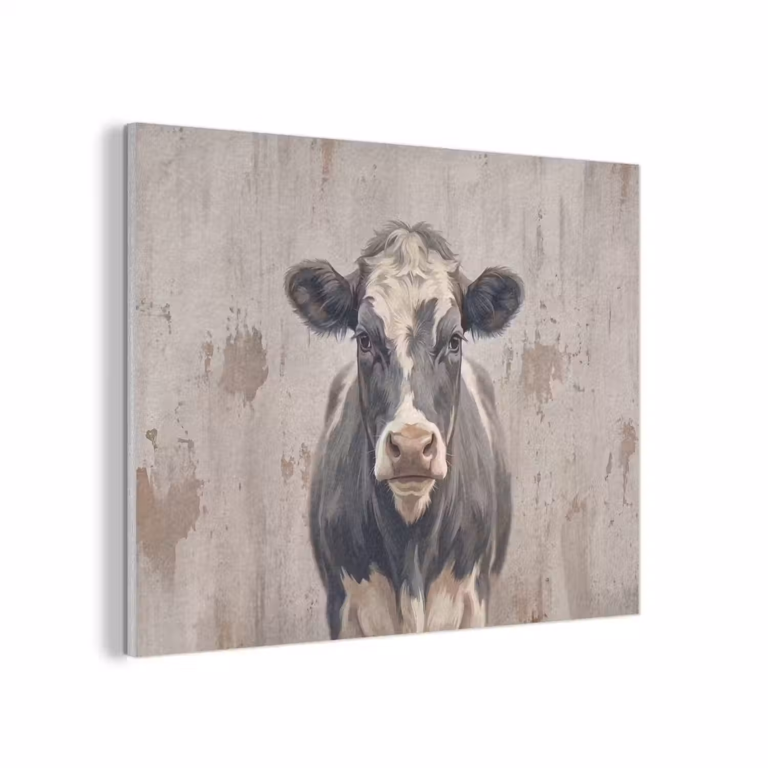Koe - Portret - Dieren - Modern PET vilt klein -3d
