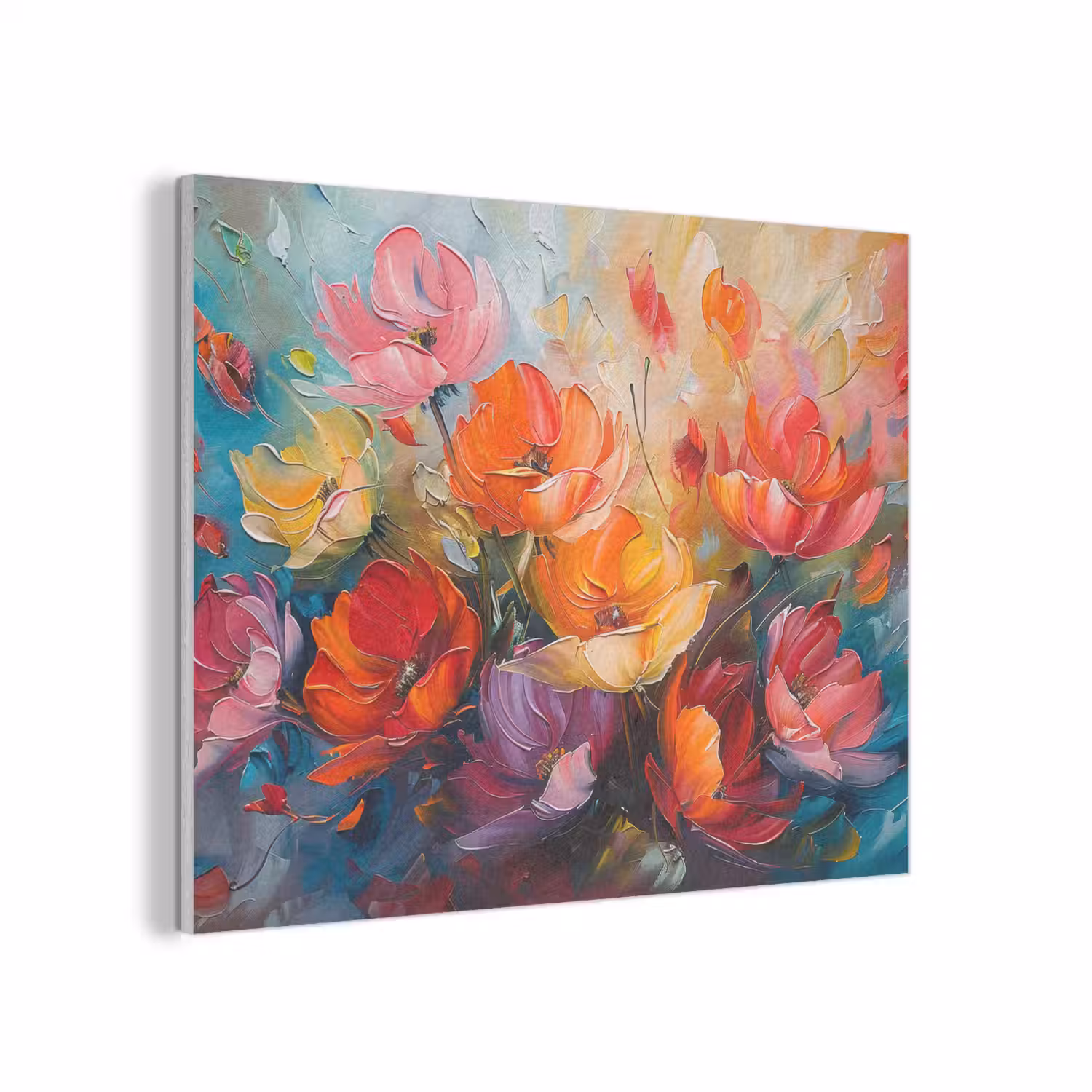 Bloemen - Kunst - Watercolor - Botanisch PET vilt klein -3d