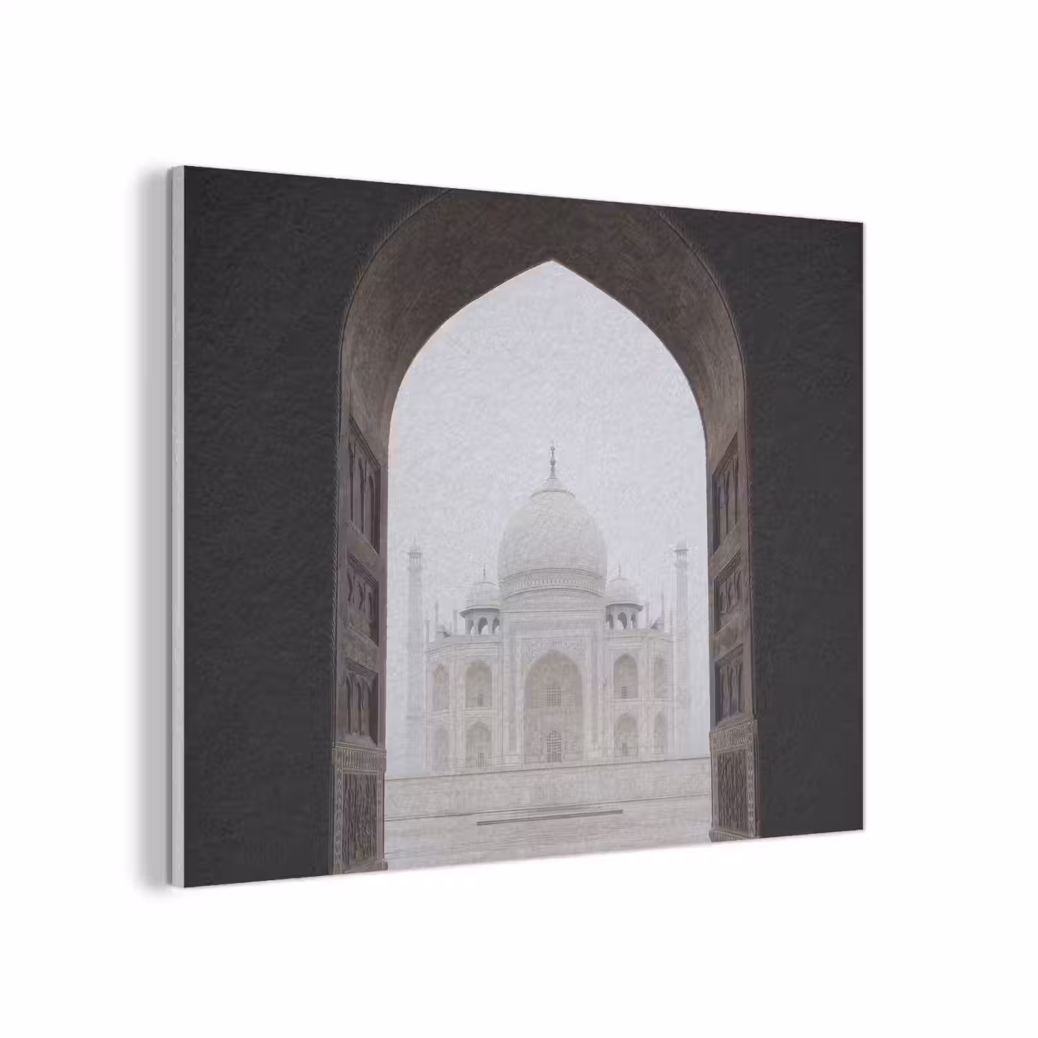 Donkere poort - Symmetrische koepel - Minaretten PET vilt klein -3d