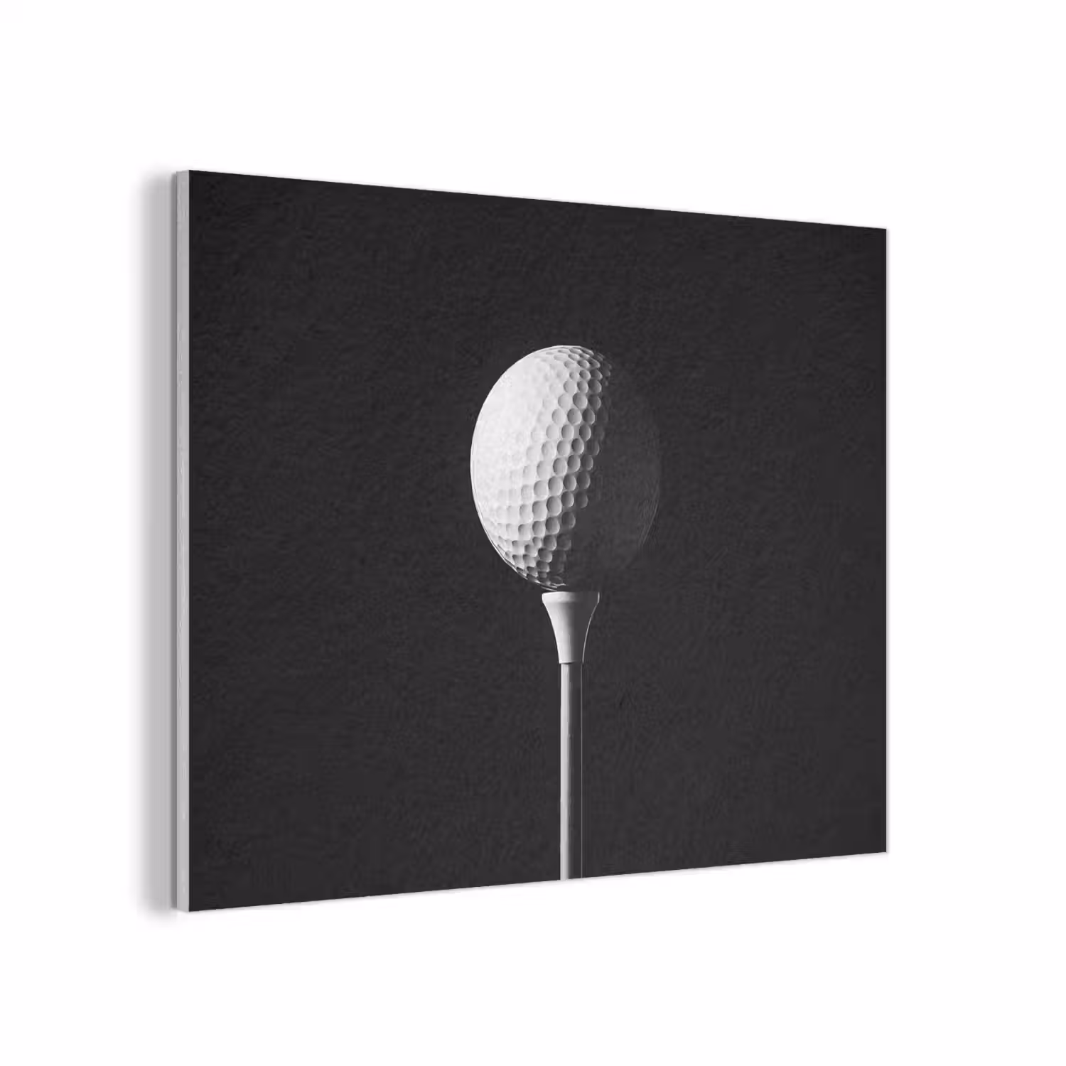 Golfbal - Minimalistisch - Wit PET vilt klein -3d