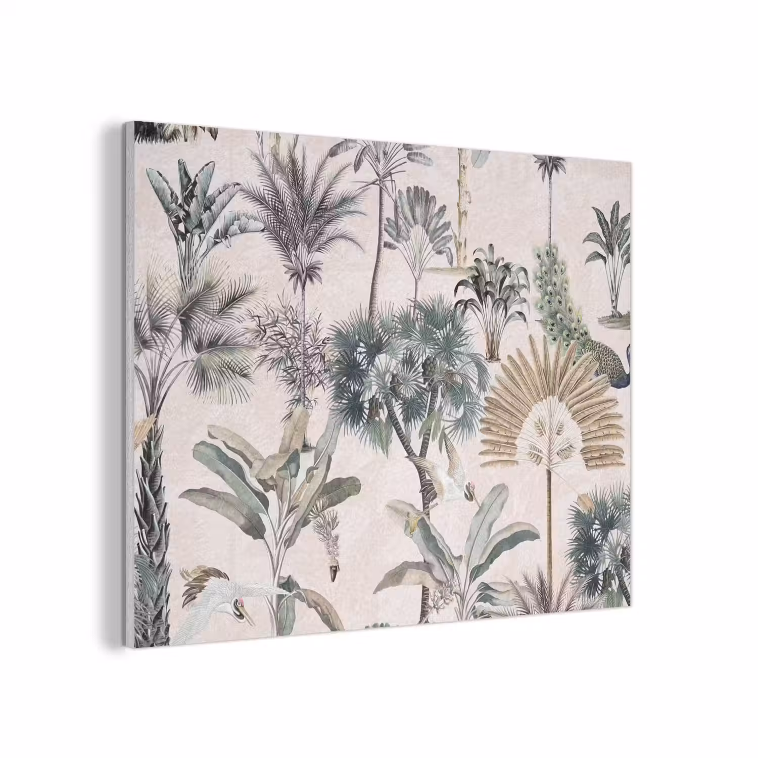 Bladeren - Monstera - Jungle - Tropical PET vilt klein -3d