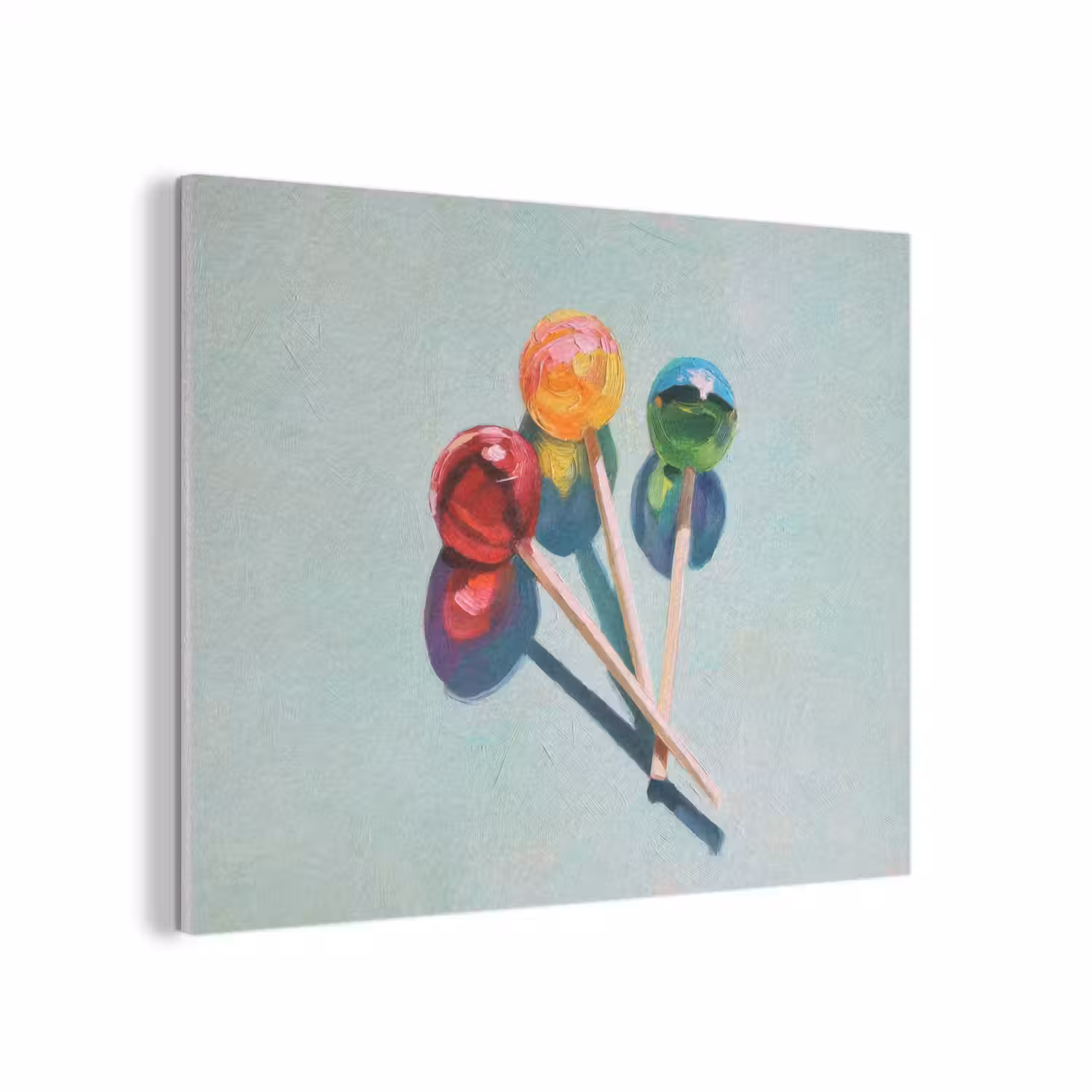 Lollys - Schaduw - Drie - Blauw PET vilt klein -3d