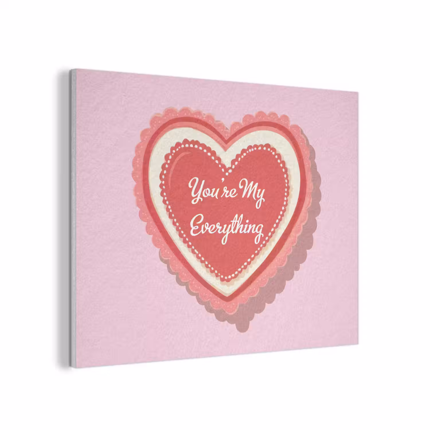Liefde - Hart - Valentijn PET vilt klein -3d
