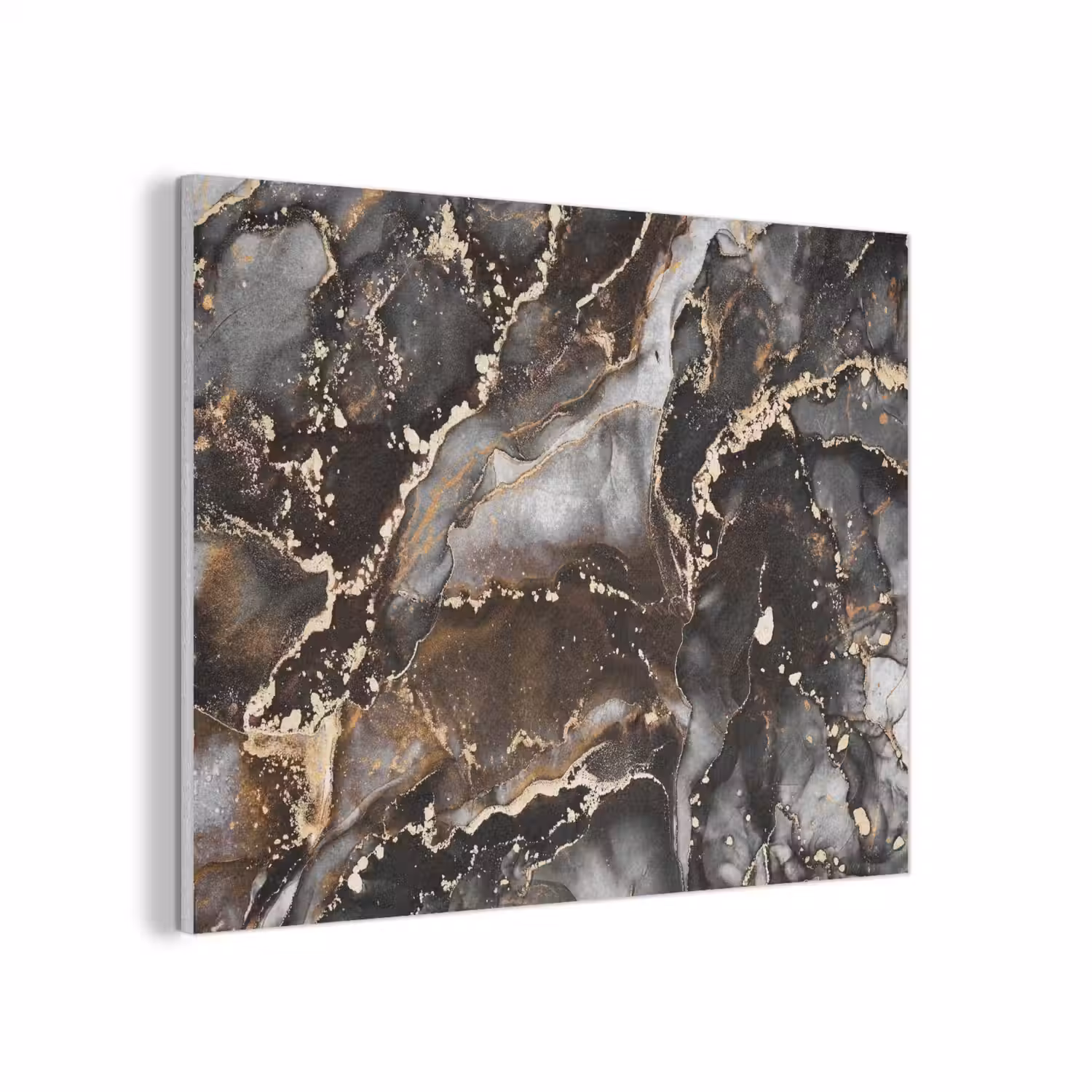 Marmer - Goud - Glitter - Luxe PET vilt klein -3d