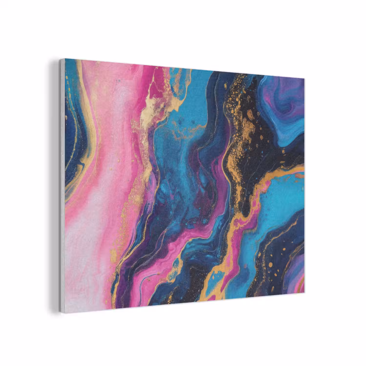 Marmer - Modern - Goud PET vilt klein -3d