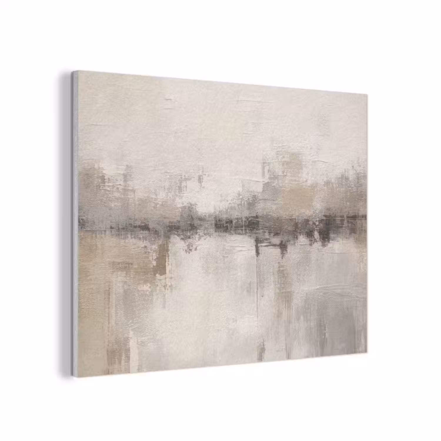 Moderne kunst - Abstract - Beige PET vilt klein -3d
