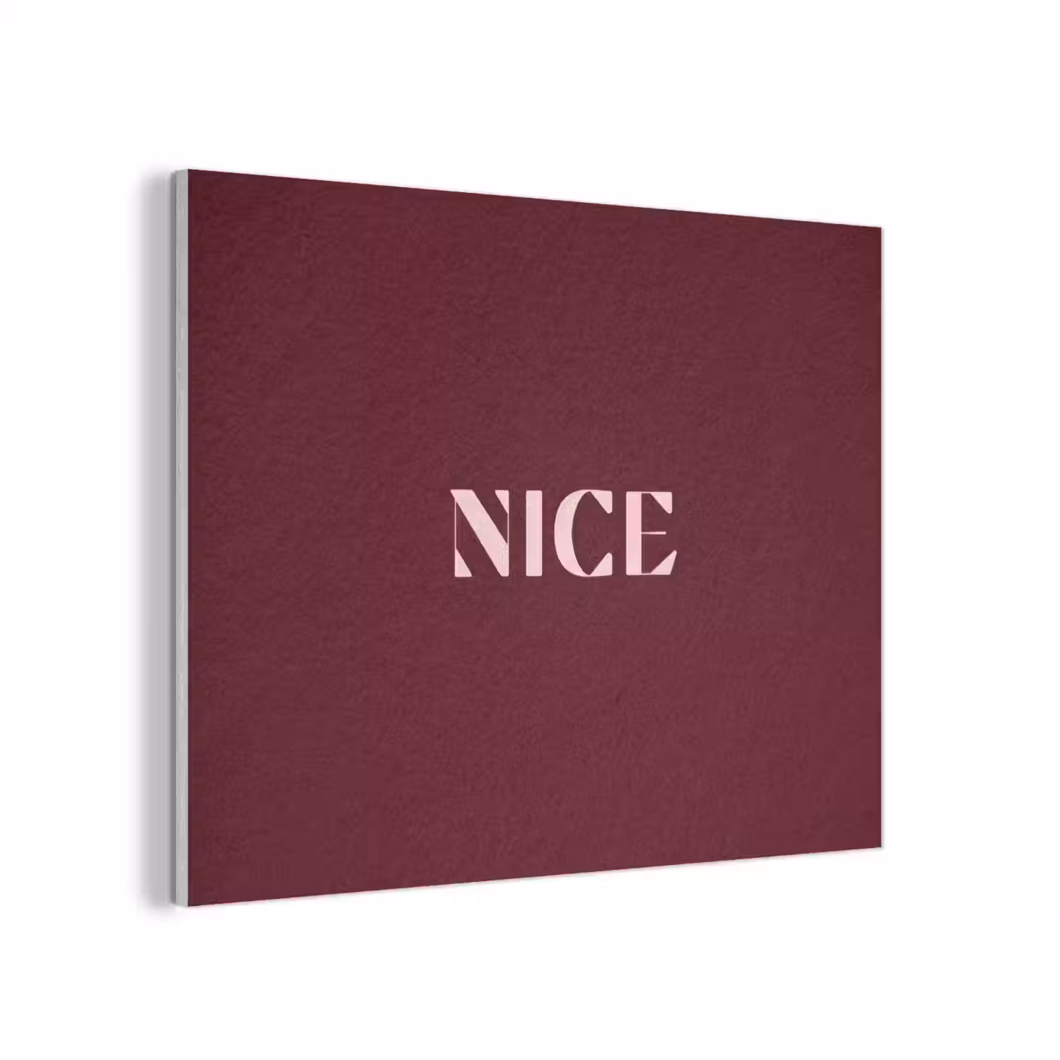 Nice - Bordeaux - Roze PET vilt klein -3d